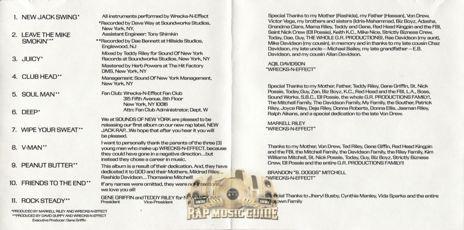 Wrecks -N- Effect - Wrecks -N- Effect: 1st Press. CD | Rap Music Guide